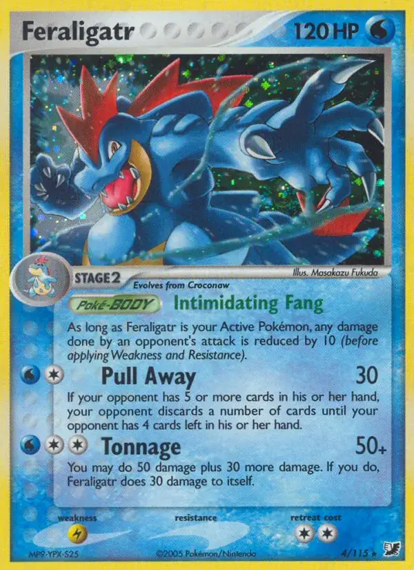 Feraligatr - 4/117 - Unseen Forces