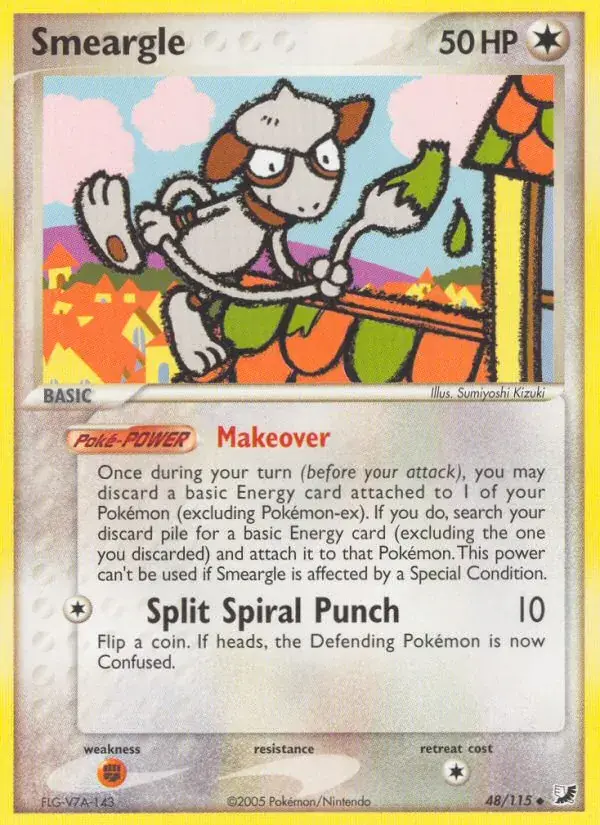 Smeargle - 48/117 - Unseen Forces