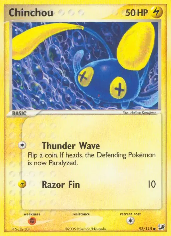 Chinchou - 52/117 - Unseen Forces