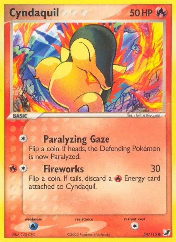 Cyndaquil - 54/117 - Unseen Forces