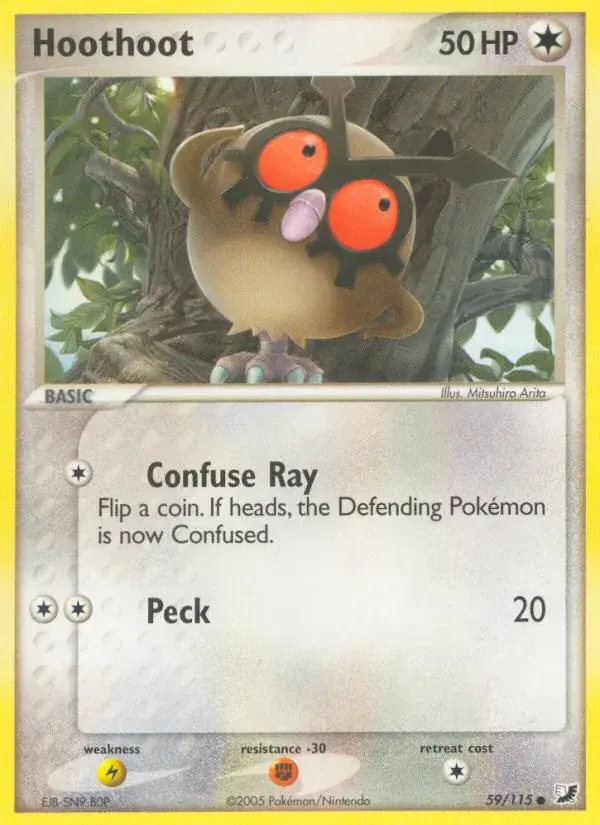 Hoothoot - 59/117 - Unseen Forces