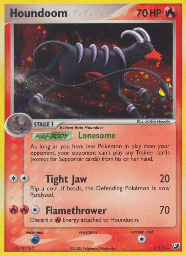 Houndoom - 7/117 - Unseen Forces