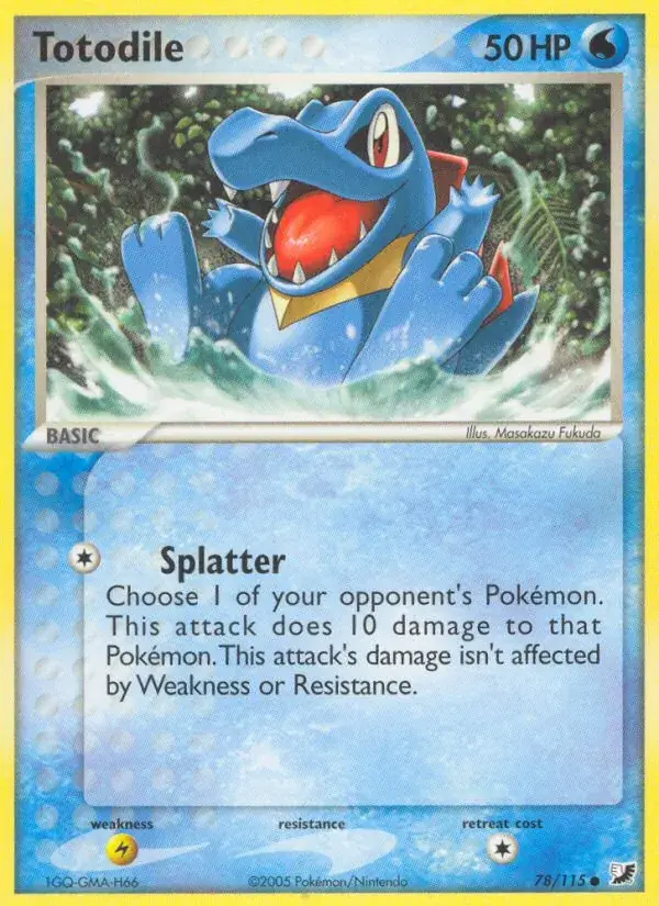 Totodile - 78/117 - Unseen Forces