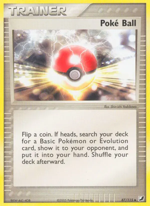 Poké Ball - 87/117 - Unseen Forces