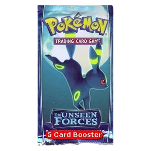 EX Unseen Forces Booster (5 Cards)