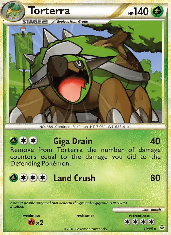 Torterra - 10/96 - Unleashed