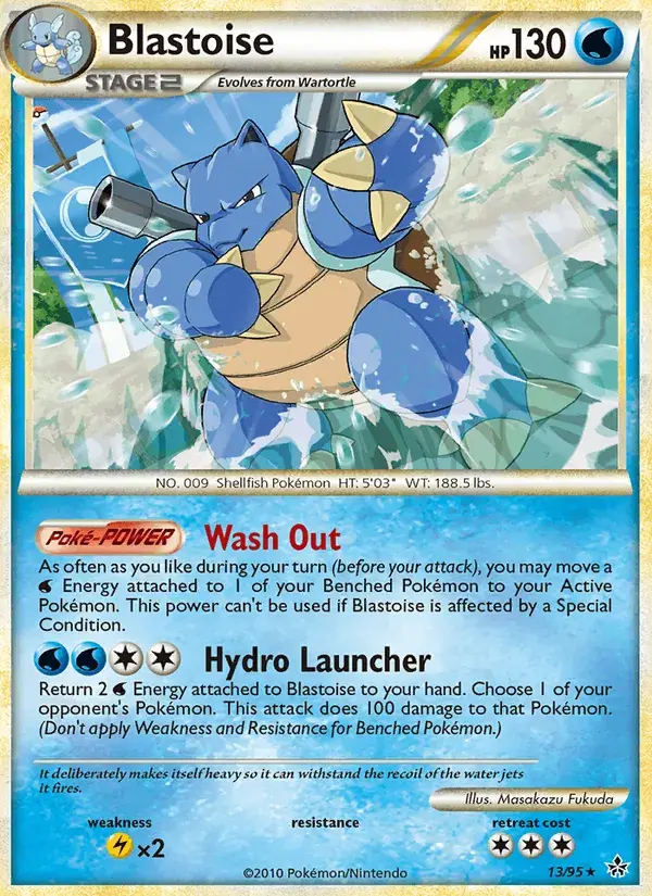 Blastoise - 13/96 - Unleashed