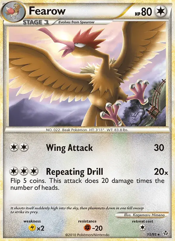 Fearow - 15/96 - Unleashed