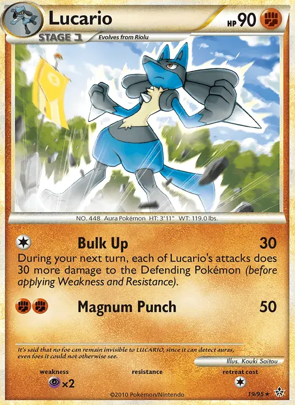 Lucario - 19/96 - Unleashed