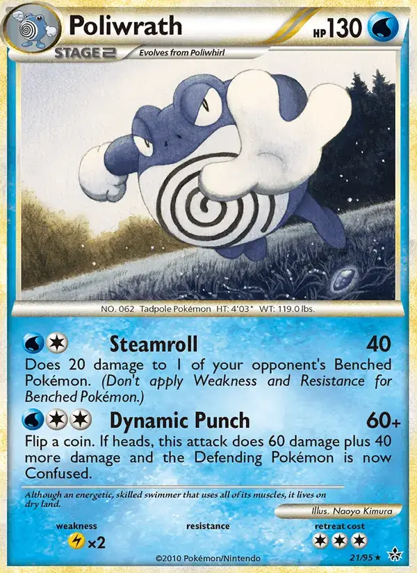 Poliwrath - 21/96 - Unleashed