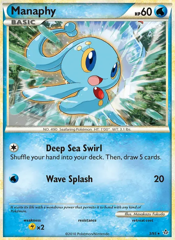Manaphy - 3/96 - Unleashed