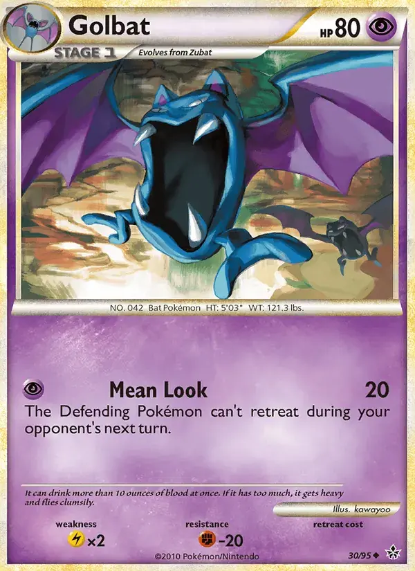 Golbat - 30/96 - Unleashed