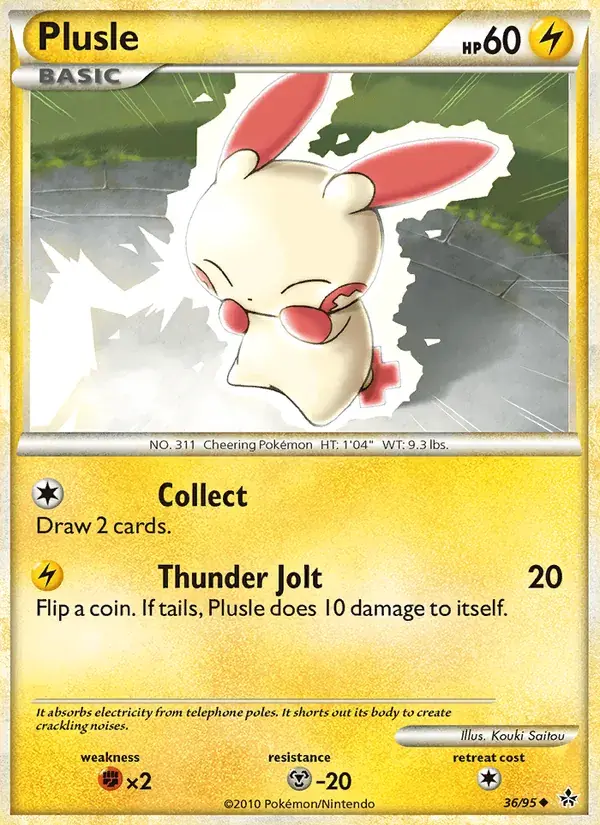 Plusle - 36/96 - Unleashed
