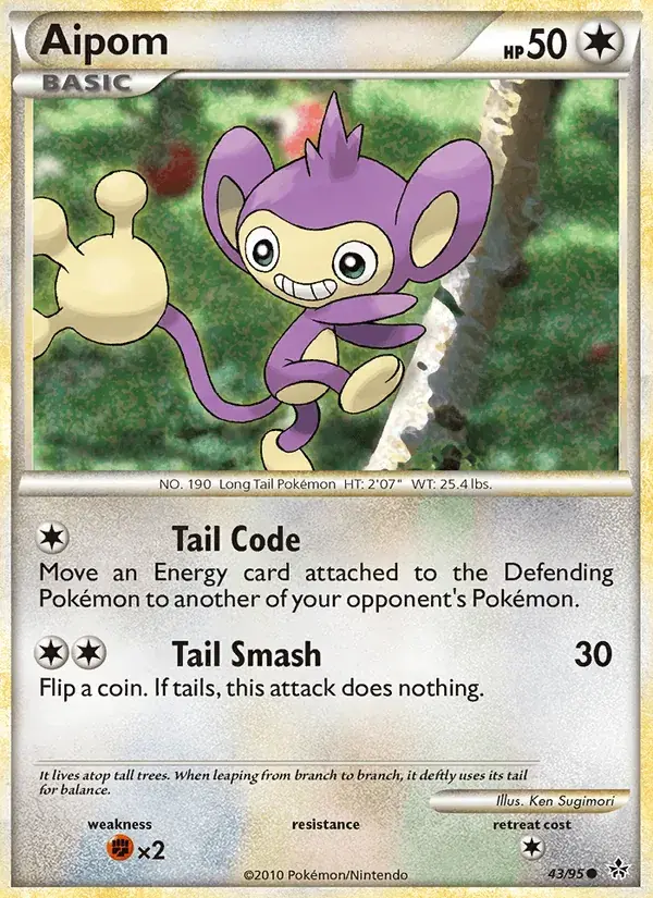 Aipom - 43/96 - Unleashed