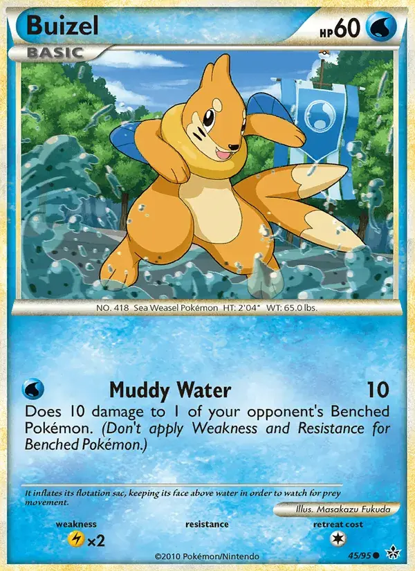 Buizel - 45/96 - Unleashed