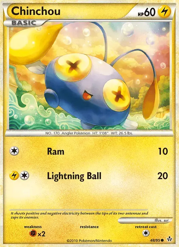 Chinchou - 48/96 - Unleashed