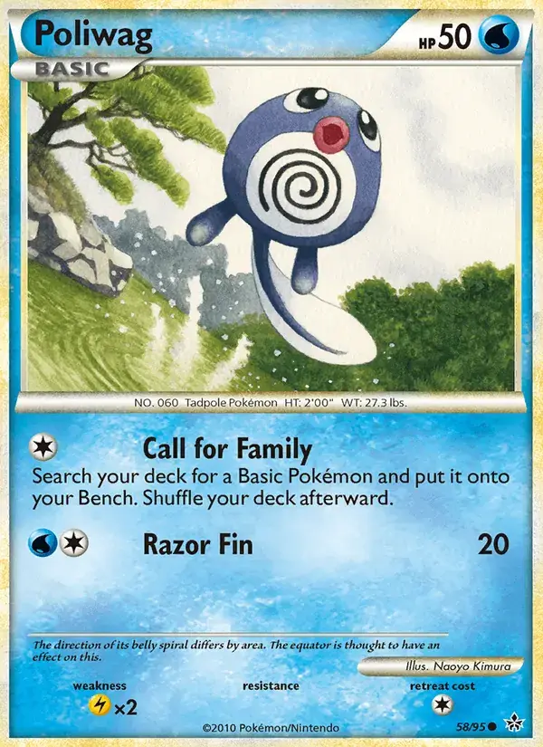 Poliwag - 58/96 - Unleashed
