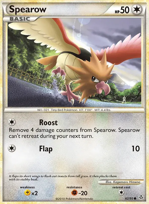 Spearow - 62/96 - Unleashed