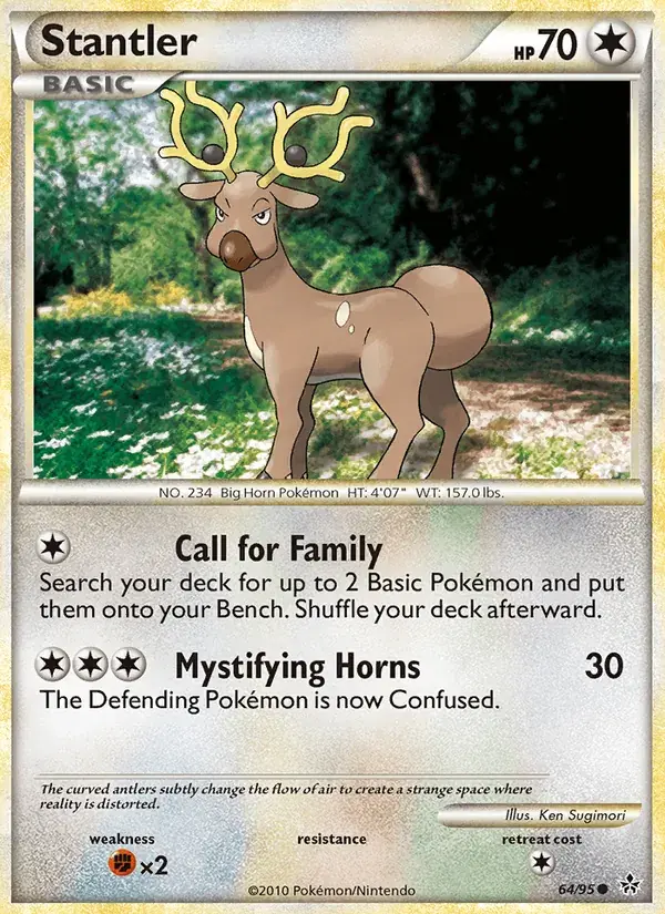 Stantler - 64/96 - Unleashed