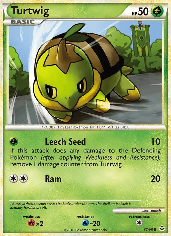 Turtwig - 67/96 - Unleashed