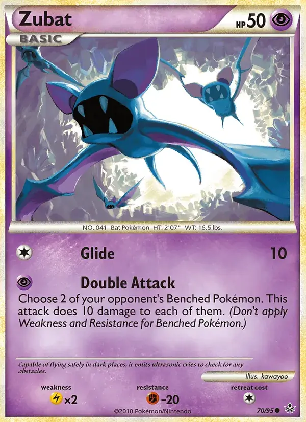 Zubat - 70/96 - Unleashed
