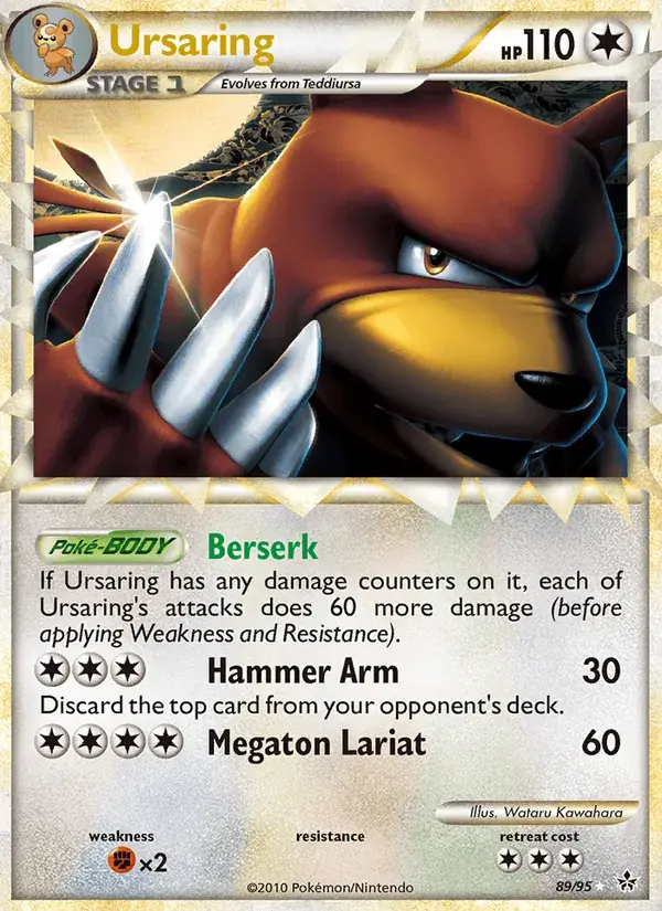 Ursaring - 89/96 - Unleashed
