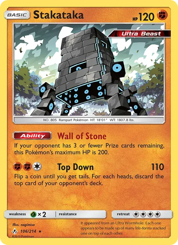 Stakataka - 106/234 - Unbroken Bonds