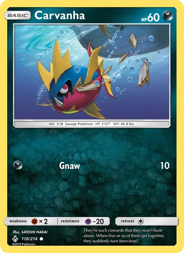 Carvanha - 110/234 - Unbroken Bonds