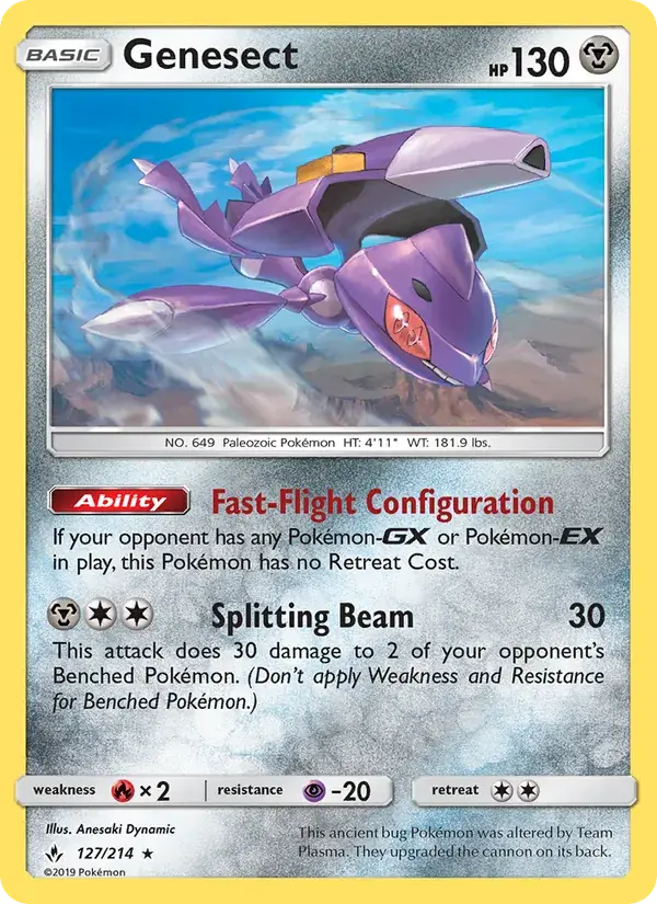 Genesect - 127/234 - Unbroken Bonds