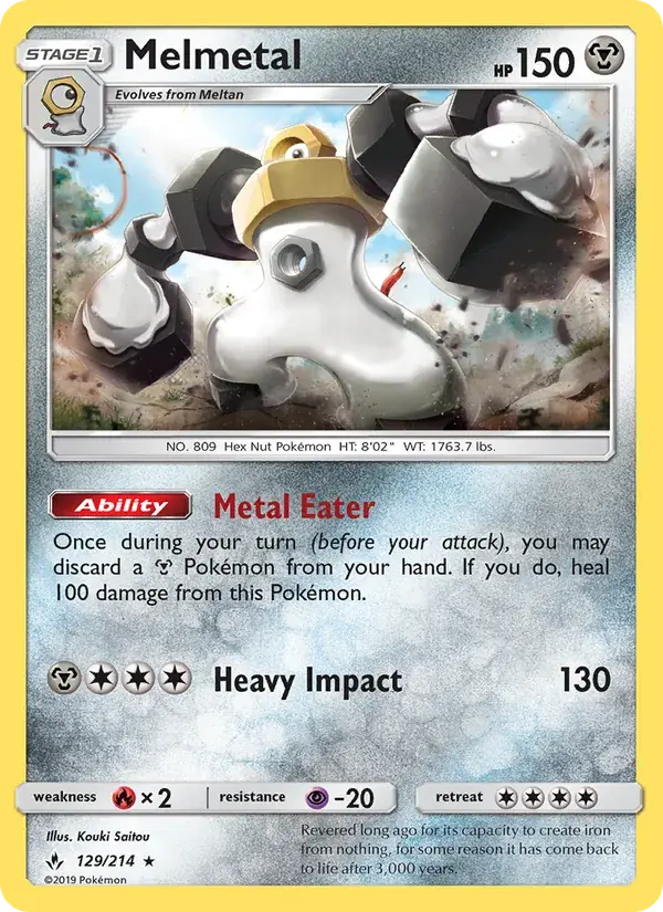 Melmetal - 129/234 - Unbroken Bonds