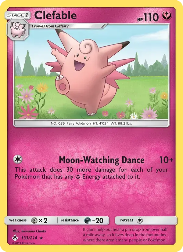 Clefable - 133/234 - Unbroken Bonds