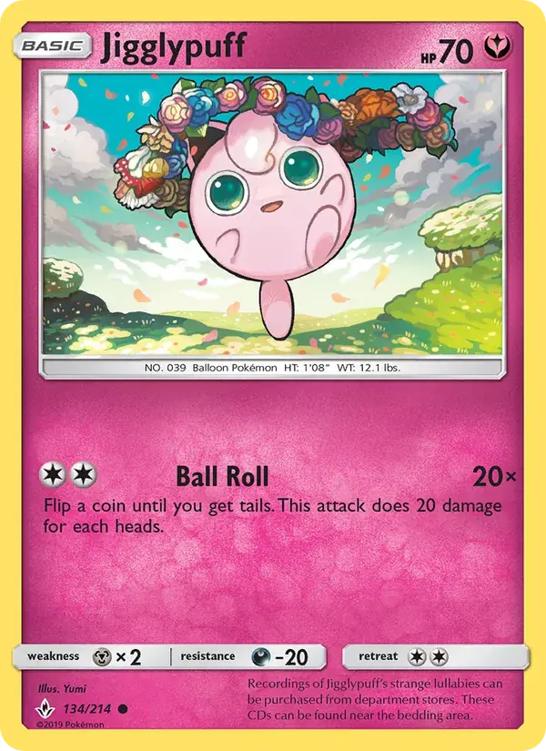 Jigglypuff - 134/234 - Unbroken Bonds