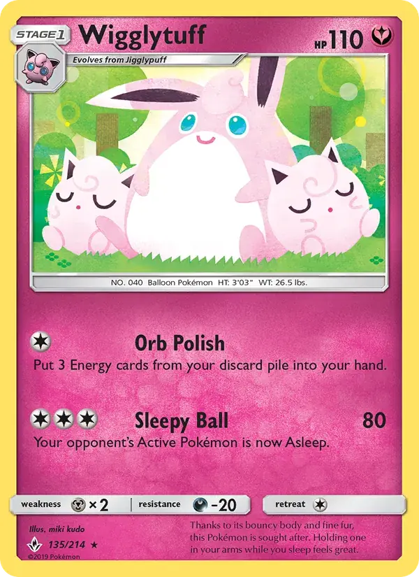 Wigglytuff - 135/234 - Unbroken Bonds