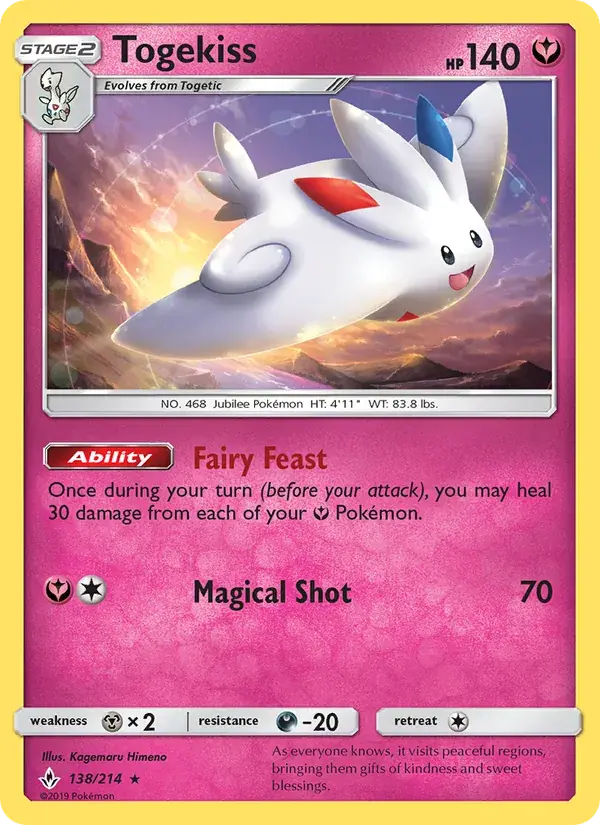 Togekiss - 138/234 - Unbroken Bonds