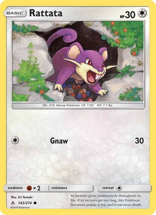 Rattata - 143/234 - Unbroken Bonds