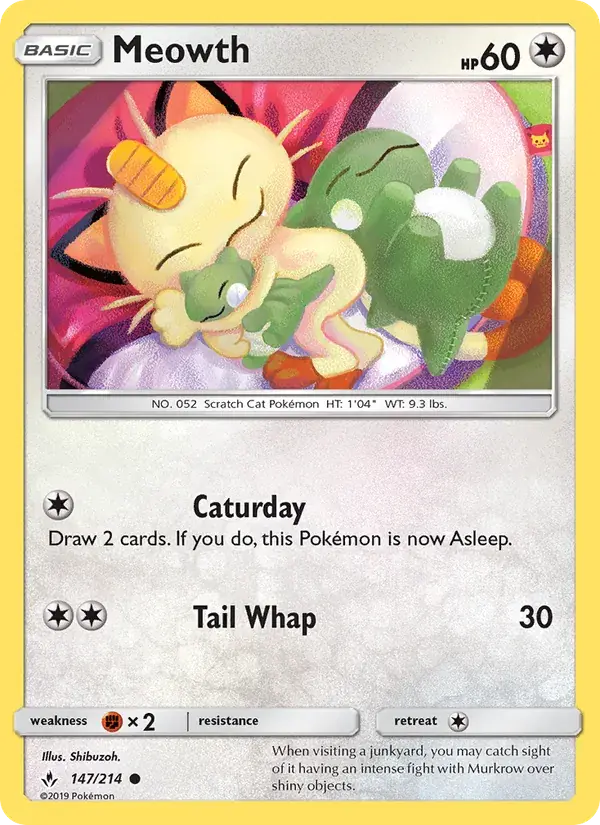 Meowth - 147/234 - Unbroken Bonds