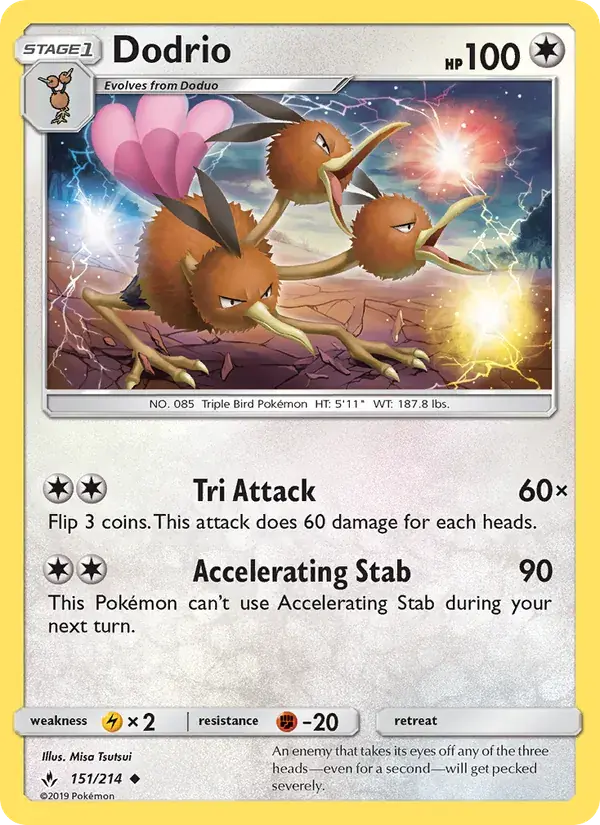 Dodrio - 151/234 - Unbroken Bonds