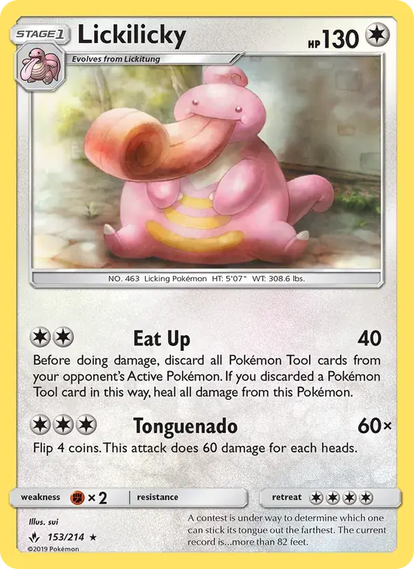 Lickilicky - 153/234 - Unbroken Bonds