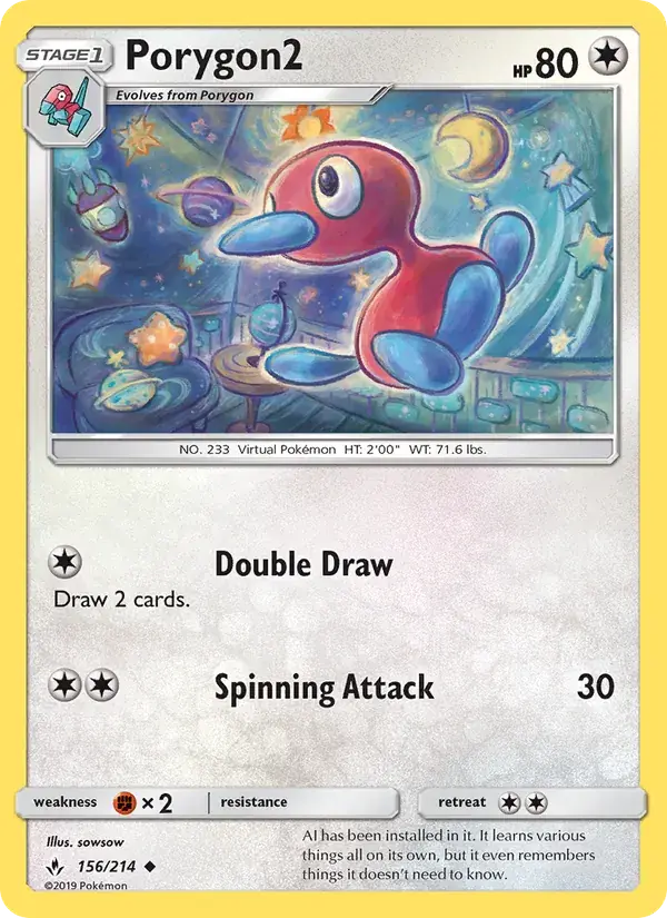 Porygon2 - 156/234 - Unbroken Bonds