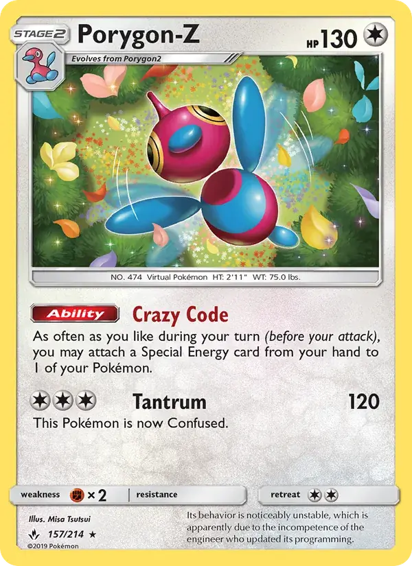 Porygon-Z - 157/234 - Unbroken Bonds