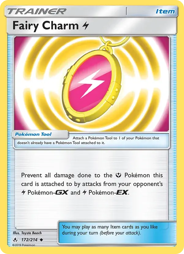 Fairy Charm Lightning - 172/234 - Unbroken Bonds