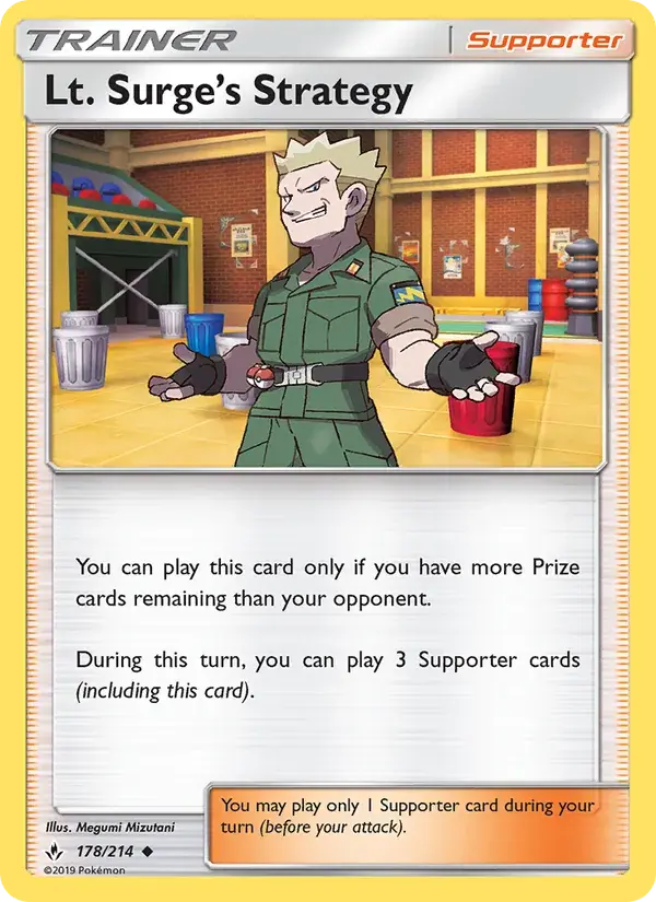 Lt. Surge’s Strategy - 178/234 - Unbroken Bonds