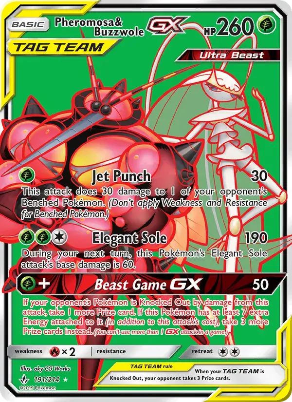Pheromosa & Buzzwole GX - 191/234 - Unbroken Bonds