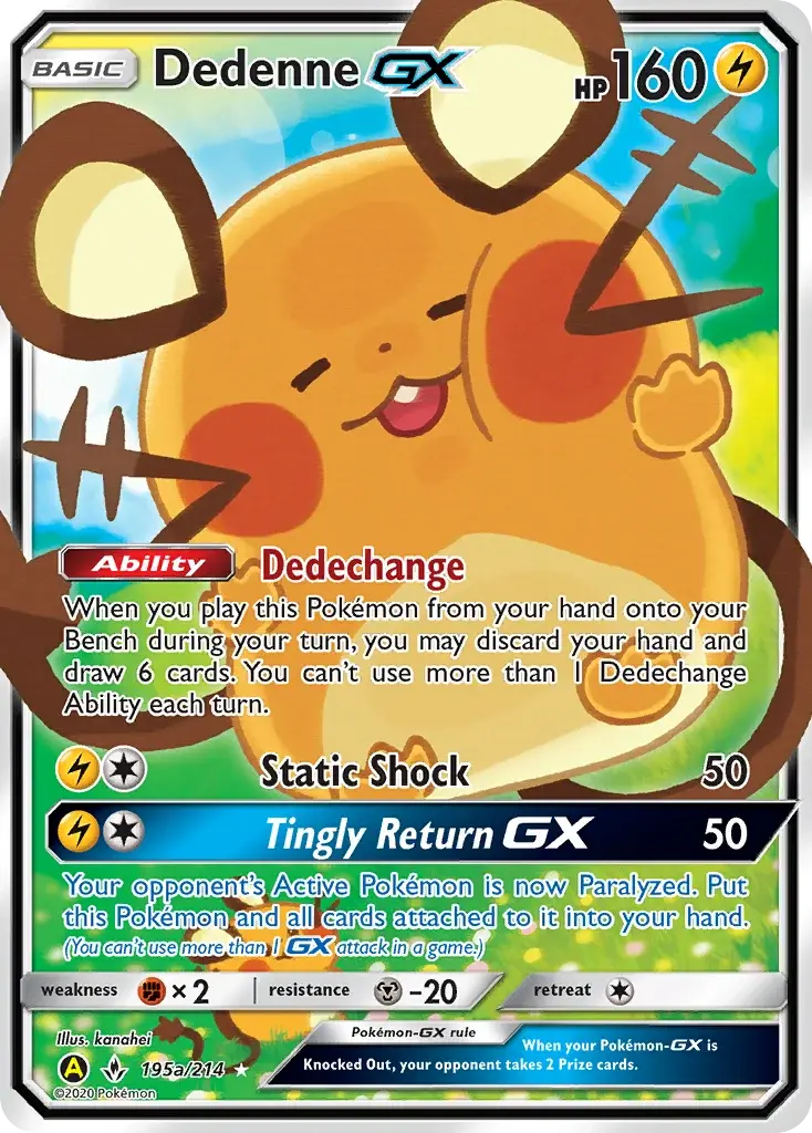 Dedenne-GX - UNB-195A/234 - Alliance Infaillible