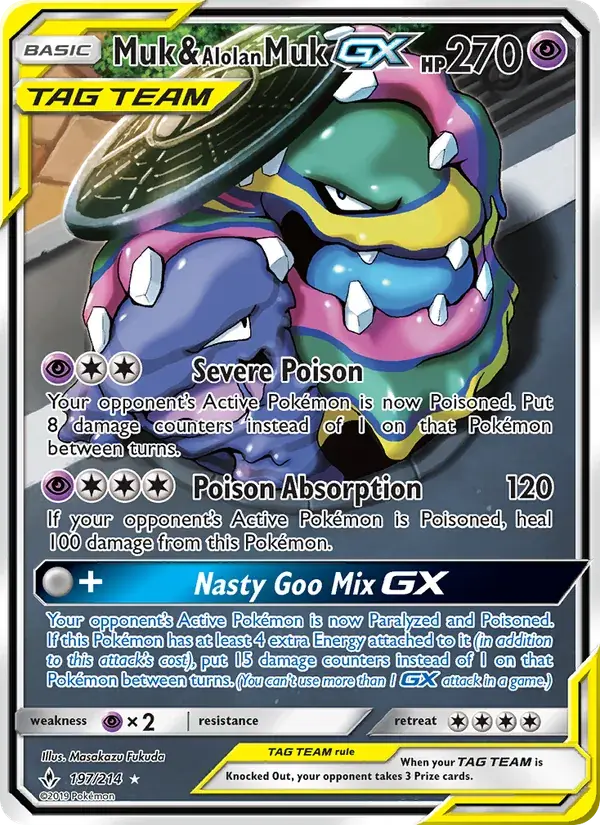 Muk & Alolan Muk GX - 197/234 - Unbroken Bonds