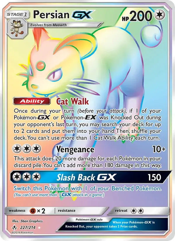 Persian GX - 227/234 - Unbroken Bonds