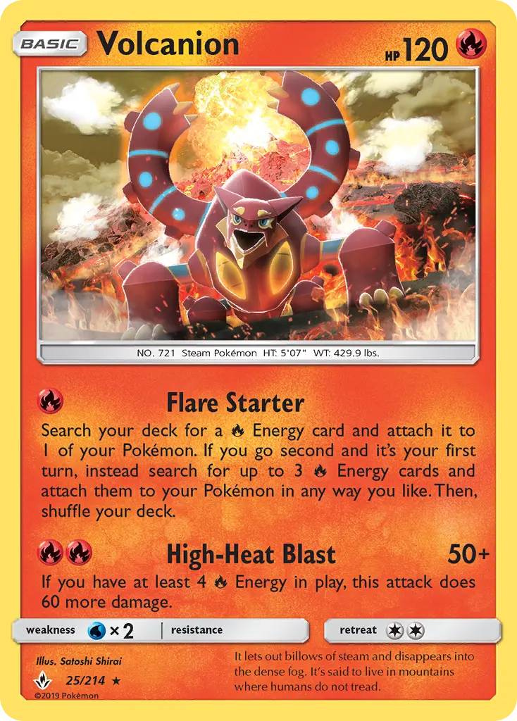 Volcanion - UNB-25/234 - Alliance Infaillible