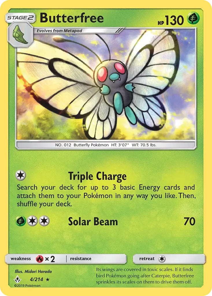 Butterfree - UNB-4/234 - Alliance Infaillible