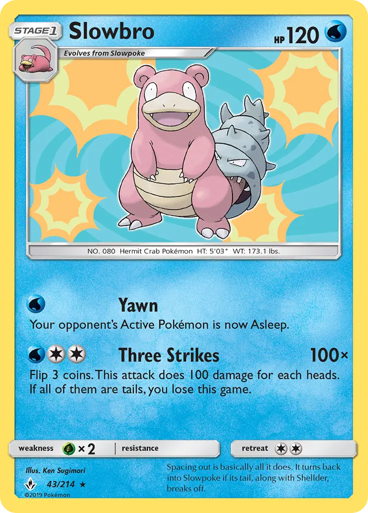 Slowbro - UNB-43/234 - Alliance Infaillible