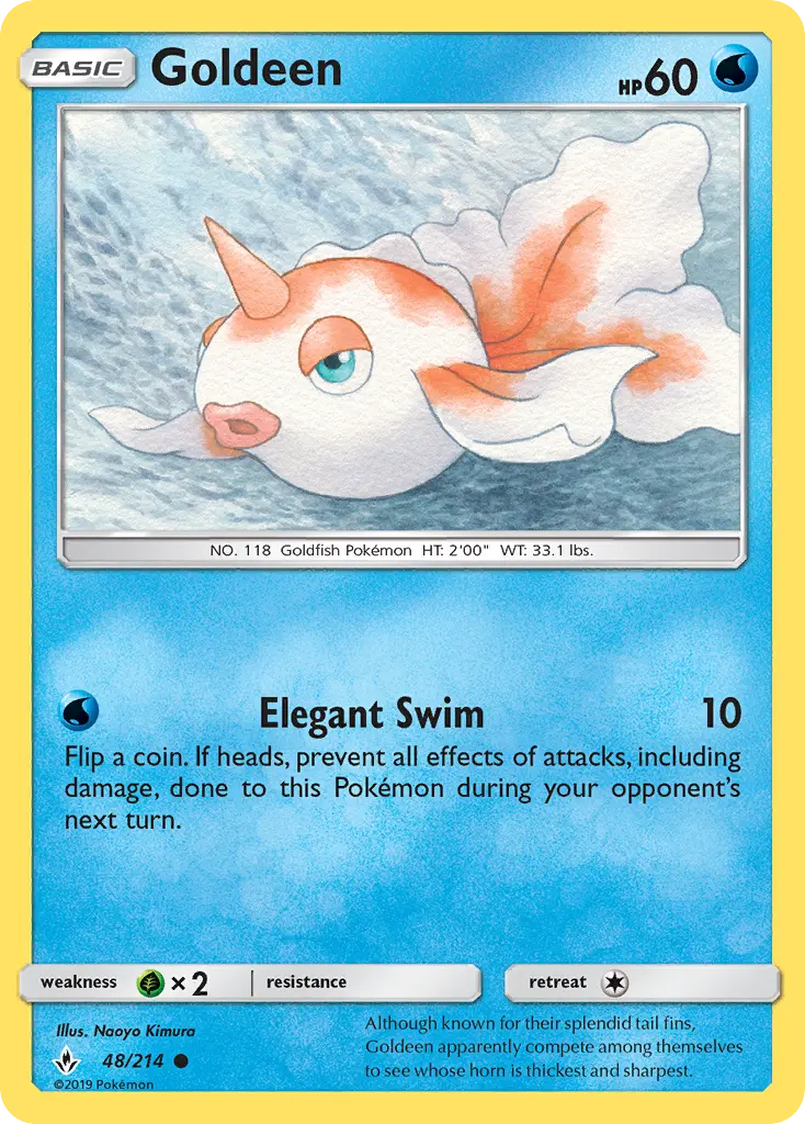 Goldeen - UNB-48/234 - Alliance Infaillible